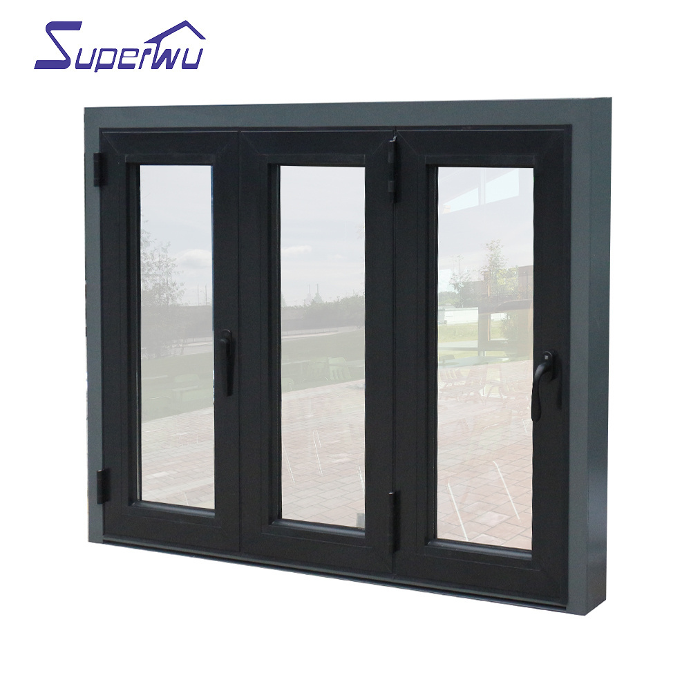 accordion windows cost New style Aluminium corner Bi-fold corner window window for room with screen