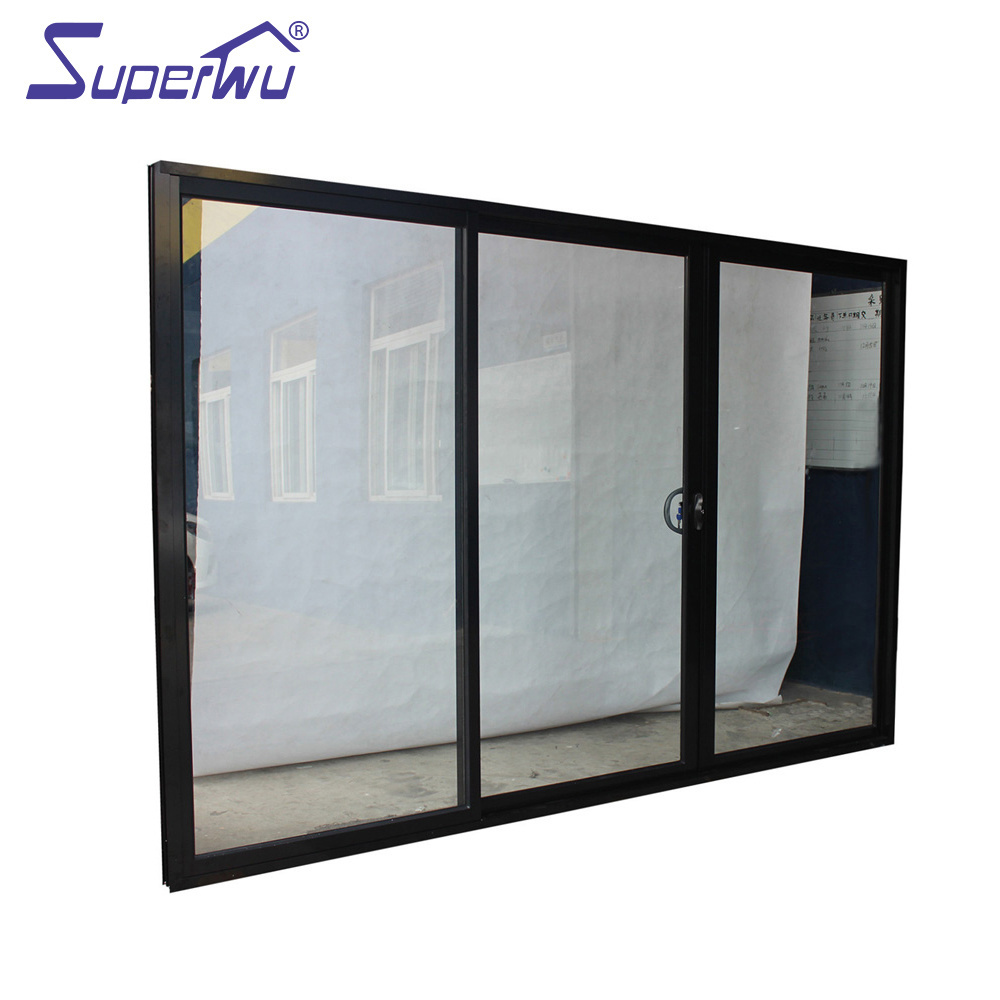 Exterior hurricane proof impact glass sliding doors slide door patio door