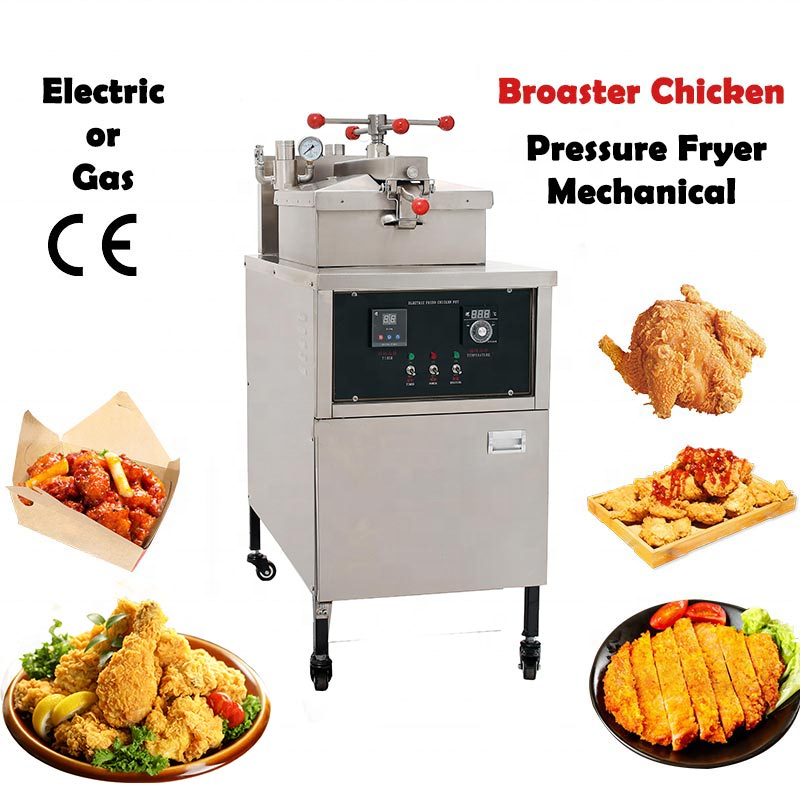 Industrial Henny KFC Chicken Gas Pressure Fryer Small Broasted Chicken Fryed Machine For Sale