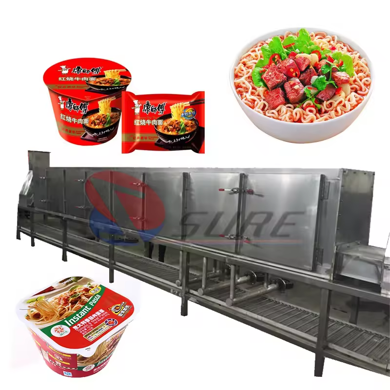 Factory Supply Instant Noodle Machine Production Line Full Automatic Instant Noodles Production Line with product line machine