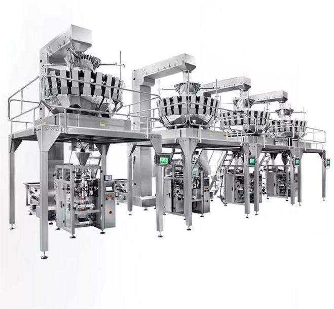 Vertical Automatic Packaging Machine Potato Chips Snack Automatic Granular Food Packaging Machine