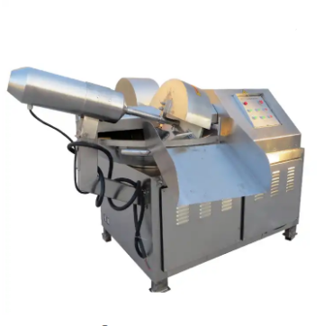 Stainless Steel Meat Bowl Cutter Meat Chopper Machine / Automatic 125L Sausage Meat Bowl Cutter