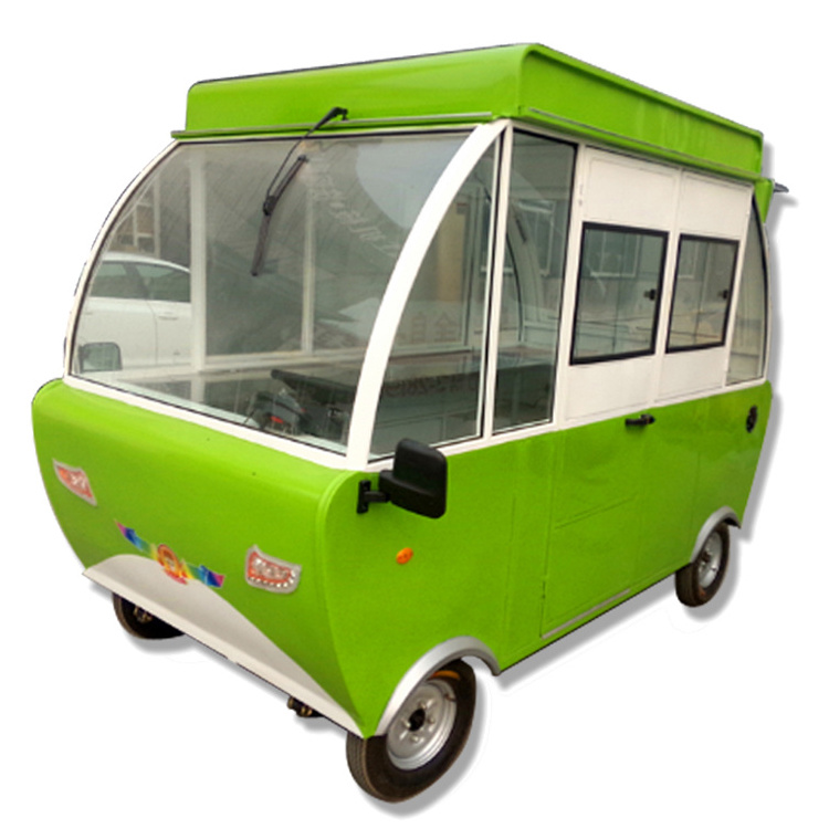 Customized snack cart food truck/electric bike food cart