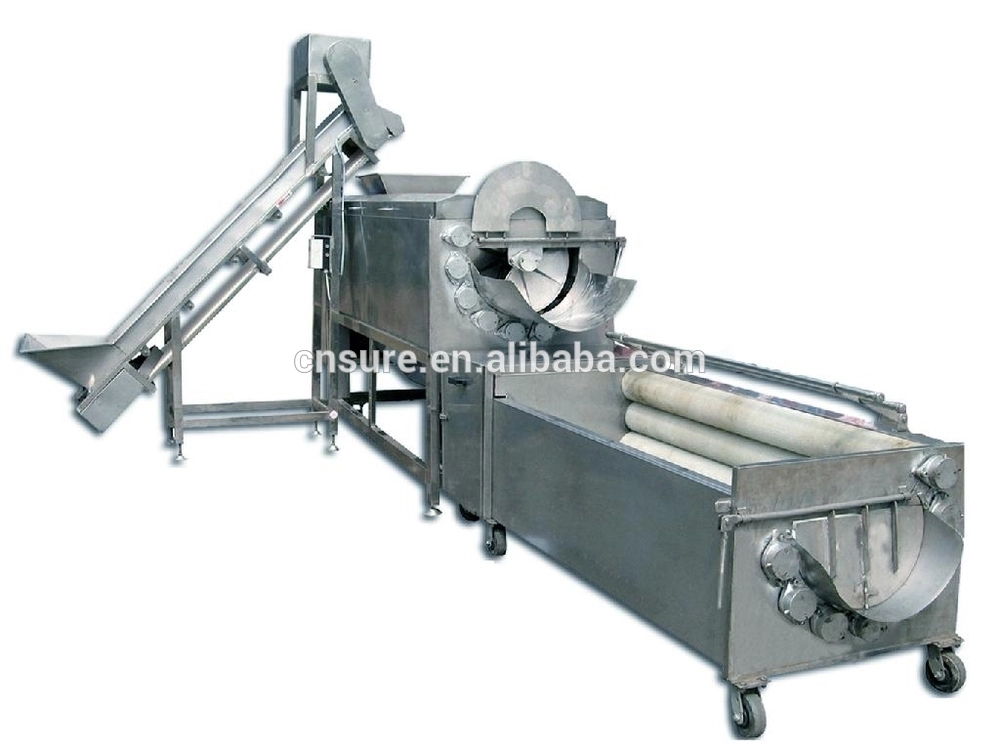 High Quality 100kg/h small scale potato chips making machine