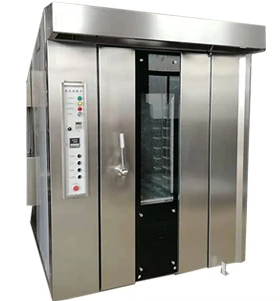 Electric Hot Air Rotary Bread Oven Rotary Oven Electric Rotating Bakery 32 Tray Rotary Oven Bakery Electric