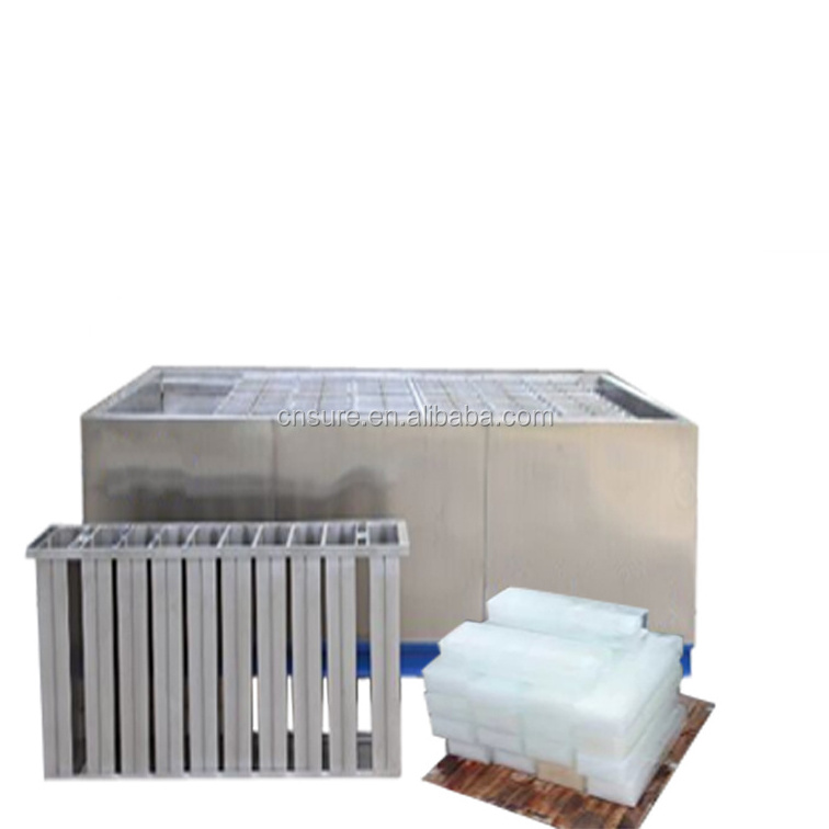 Commercial High Production Stainless Steel Block Ice Making Machine/1 Ton Ice Block Maker