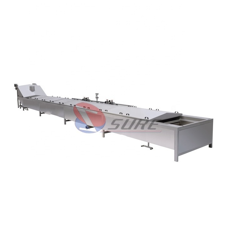 Chicken feet processing line chicken claw cutting machine chicken paw peeling machine