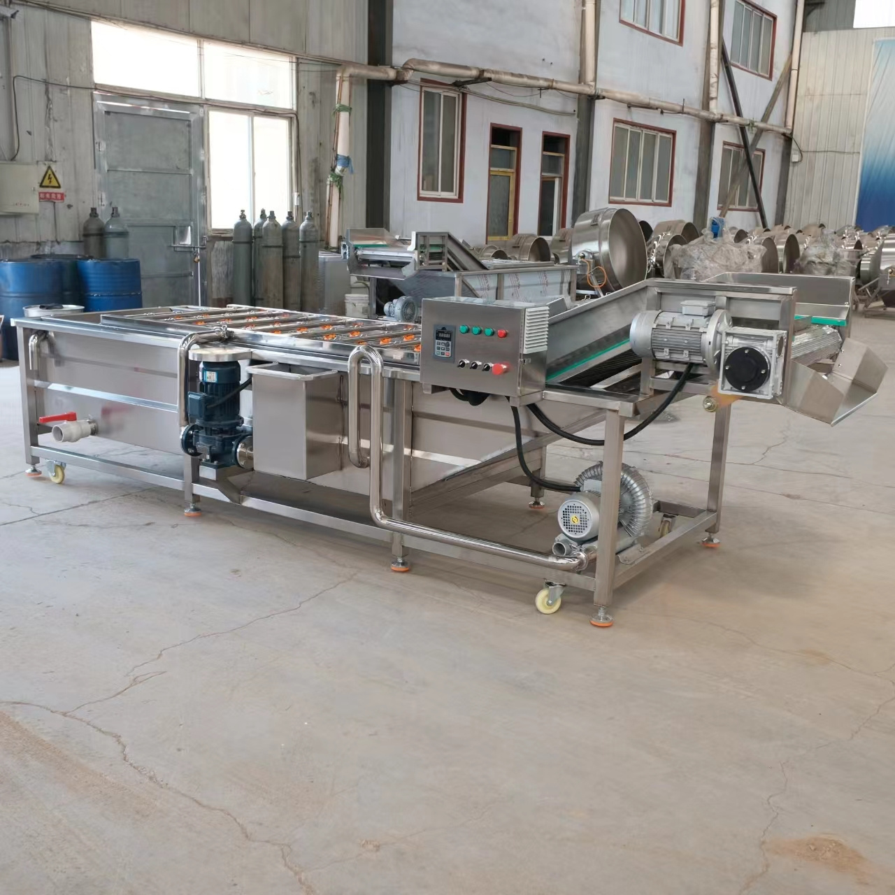 Sea Cucumber Cleaning Machine Automatic Fish Cleaning Machine Fish Cleaning Line Fish Fillet Processing Line