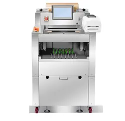 Easy to Operate Meat Vegetables Keeping Fresh Fruits Wrapping Cling Film Packing Machine with Print Label