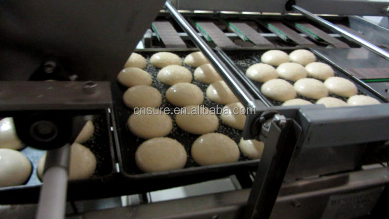 Industrial Bagel Hot Dog Hamburger Bread Slicer Machine Bread Making Machine Burger Bun Production Line