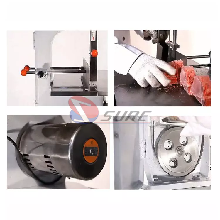 Commercial Frozen Meat Bone Saw Meat Bandsaw Meat Cutter Machine