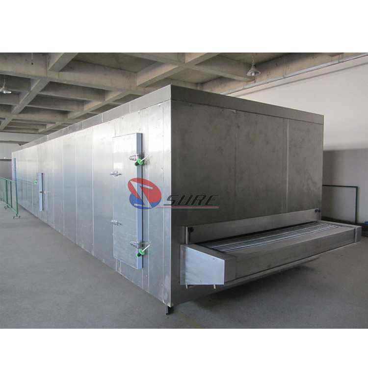 Hot Selling Tunnel Cooling Machines Fish Shrimp Freezers