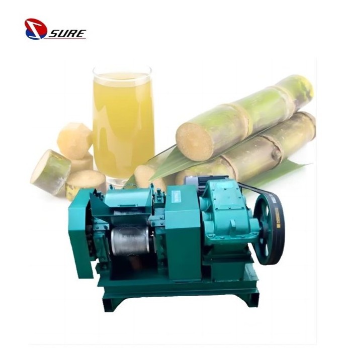 Food Grade Stainless mini sugarcane juice machine portable sugar cane juicer machine