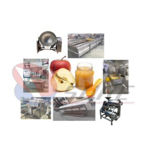 Pineapple Jam Making Production Line Apple Jam Production Line of Apple Puree Processing Plant