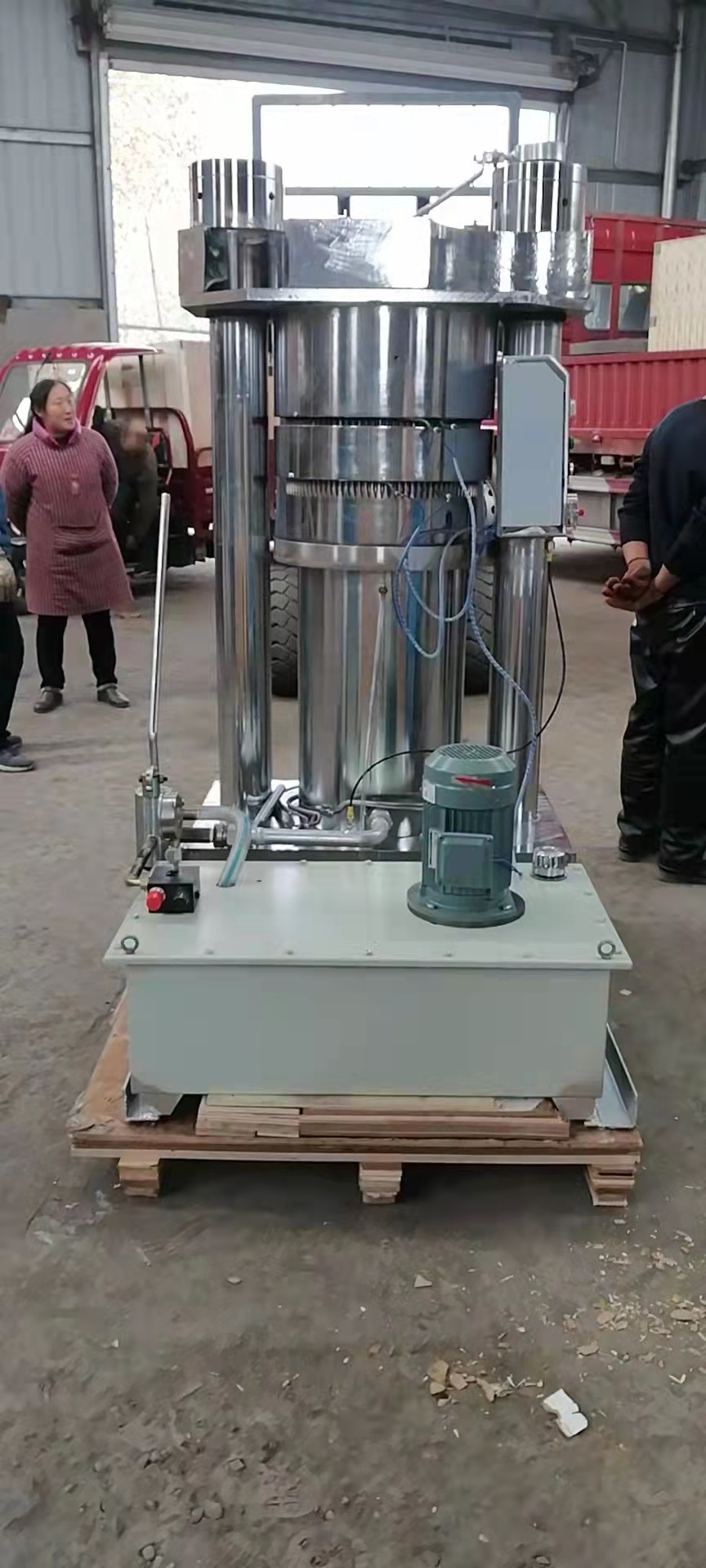 Large Capacity Sunflower Seed Olive Oil Hot Cold Press Machine Sun Flower Oil Extractor Machine