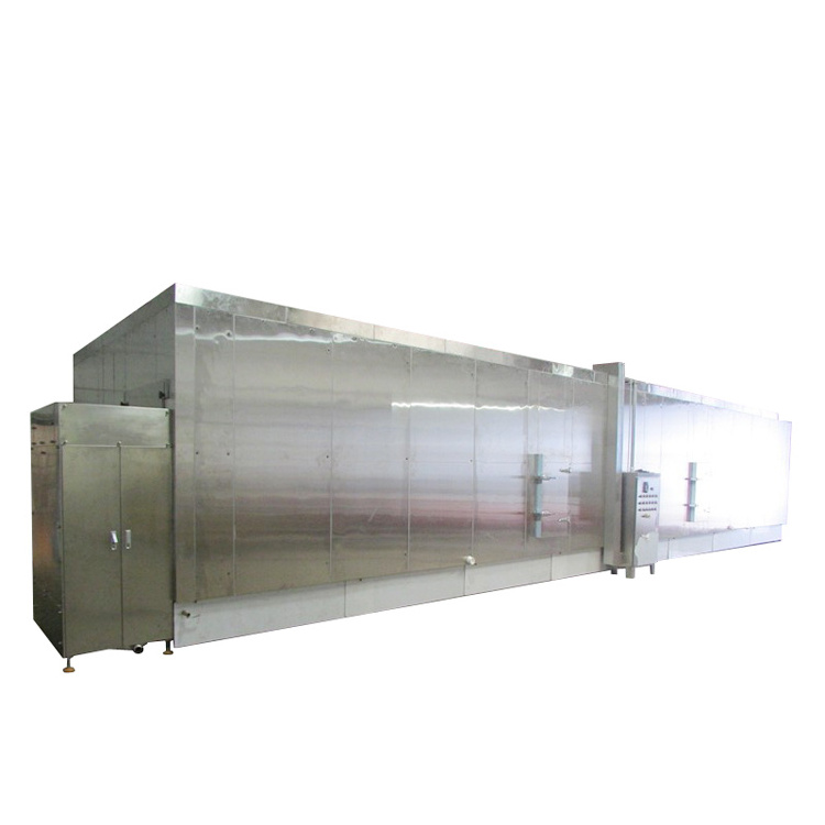 Fluidized IQF Tunnel Freezer/Fluidized Flow Bed Iqf Tunnel Freezer