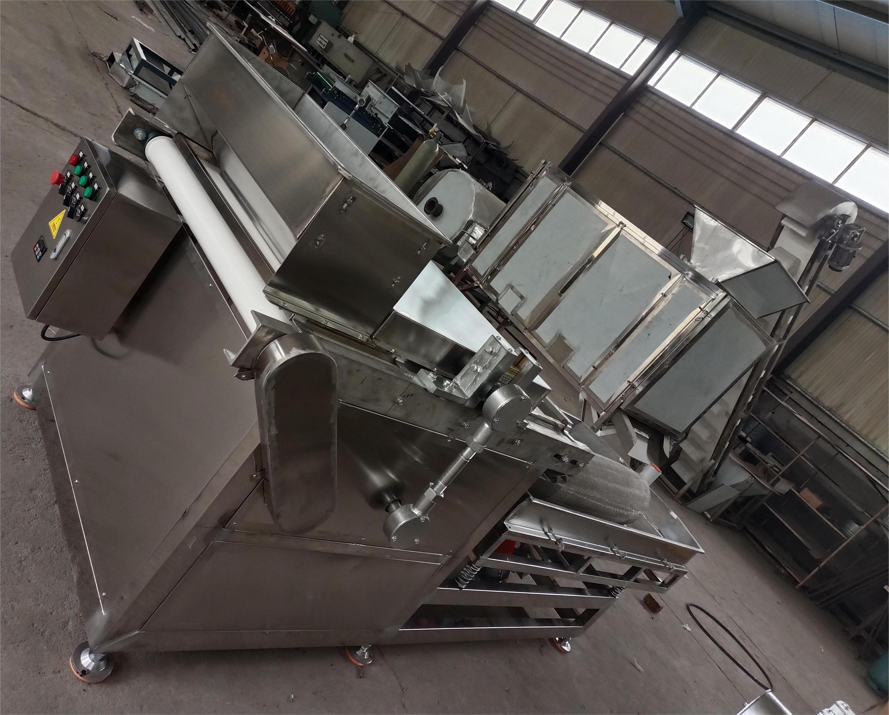 almond hazel nut chopper crusher walnut cutting machine peanut crushing cutter machine