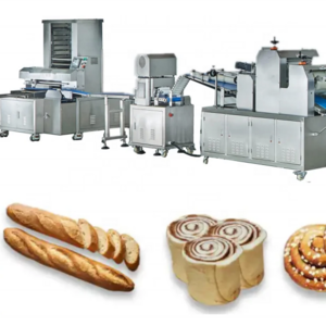 Multi function automatic Bread Making Machine cinnamon roll rolls making machine for food factory