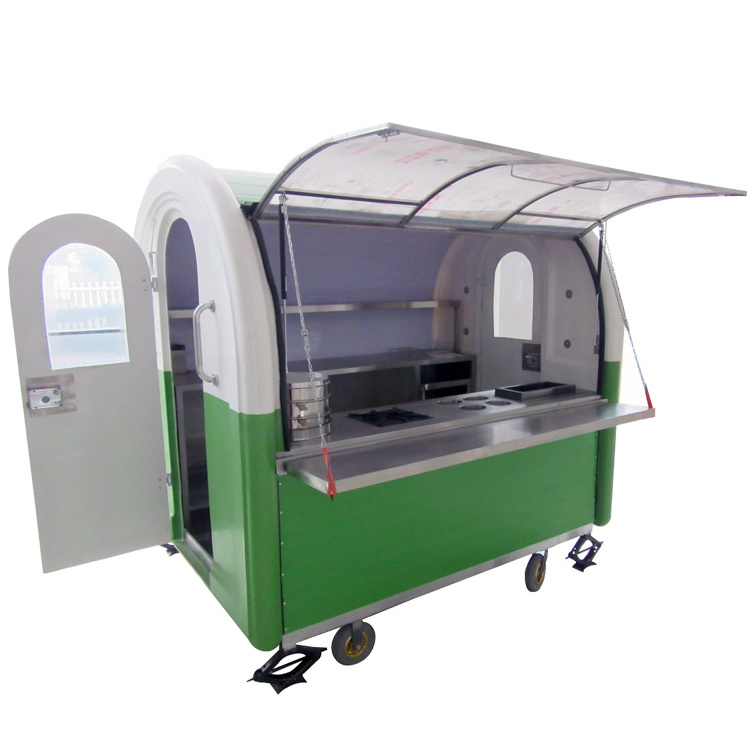 Customized snack cart food truck/electric bike food cart