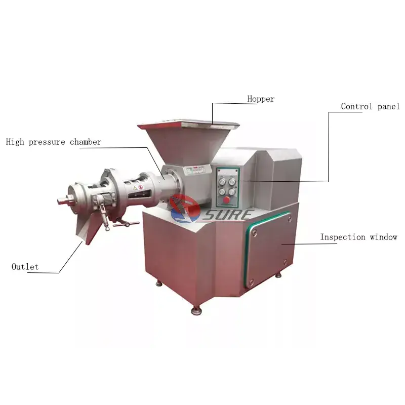 Automatic Poultry Deboner Poultry Deboning Machine Chicken Meat Bone Separator machine