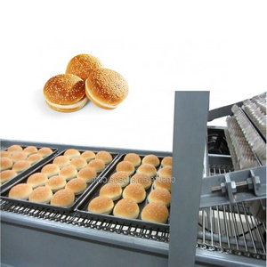 Industrial Bagel Hot Dog Hamburger Bread Slicer Machine Bread Making Machine Burger Bun Production Line