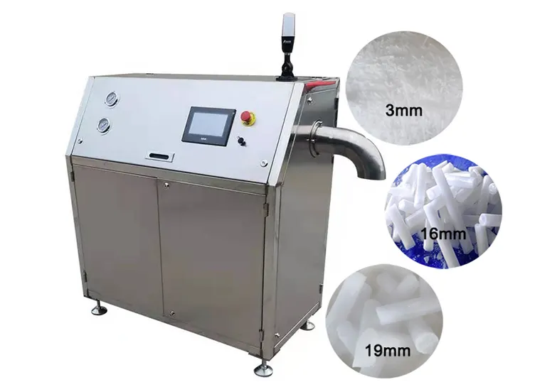 50kg/h Dry Ice Pellet Making Machine CO2  Dry Ice Making Machine