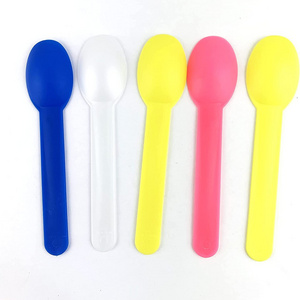 Ice Cream Scoop Non-Stick Fruit Dessert Big Round Spoon Food Grade Salad Yougrt Plastic Scoop