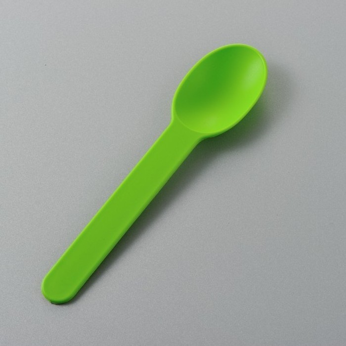 Hot Sale Eco-friendly Medium Weight Bulk PP Disposable Plastic Cutlery Spoon Yogurt Ice Cream Scoop