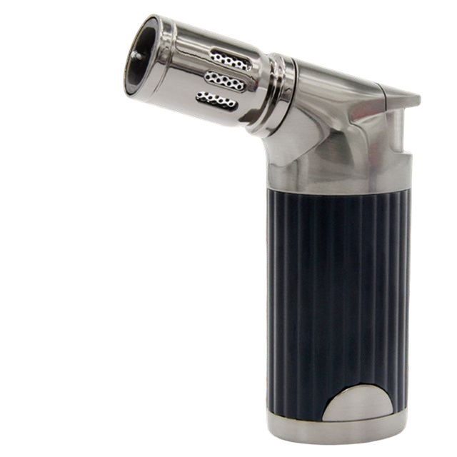 Cigar Torch Lighter Jet Flame Refillable Smoking Custom Logo Gas Lighter Windproof Quad Flame Jet Lighter Torch