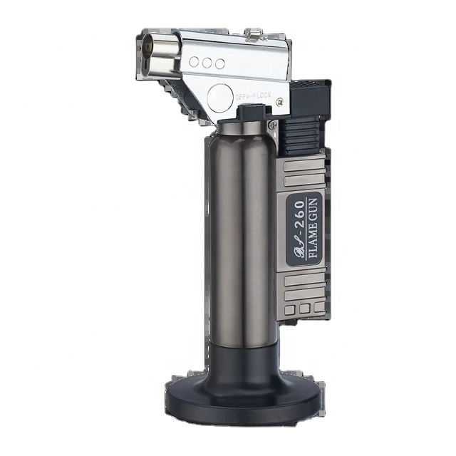 Jet Flame Torch Lighter Refillable Kitchen Butane Torch Windproof  Micro Gas Torch Adjustable Flame