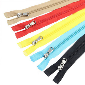 Factory wholesale Autolock NO.5 Nylon Open End Zipper For Pants Bags