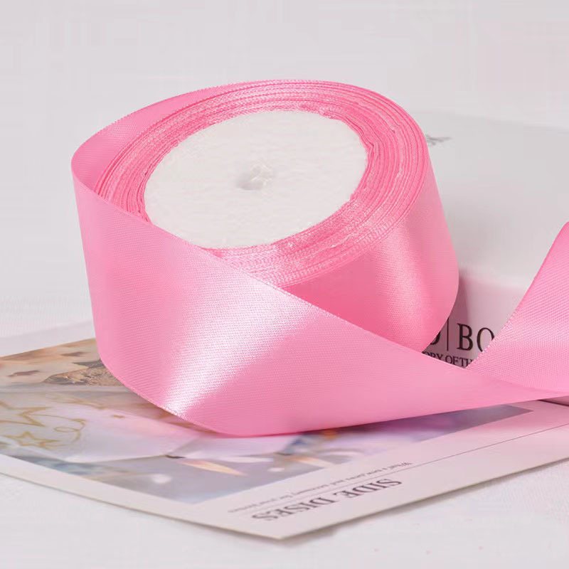 Wholesales High quality 2cm 3cm 4cm 5cm 8cm 100% polyester Custom satin ribbon