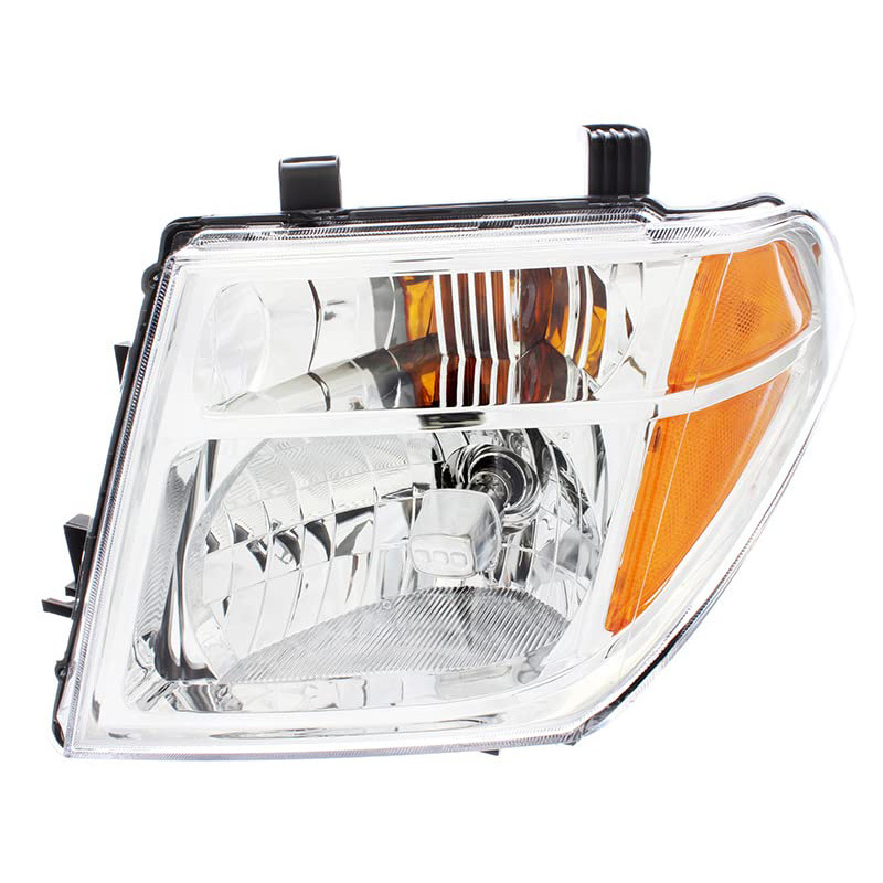 Car parts headlight amber Halogen front head lamp lights for nissan navara np300 Pathfinder 2005-2007 D40 frontier 2008