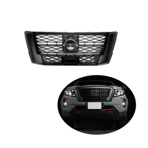 Auto Body Kits System Car Upper black Grille 4*4 Front Grille For Nissan Navara 2020 2021 2023