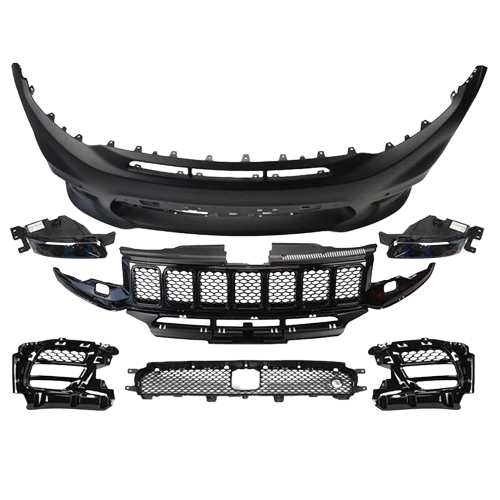 OEM auto parts car front body kit srt front bumper complete kit for Grand Cherokee SRT8 2017-2020