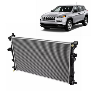 OEM auto parts replacement new aluminum cooling radiator for Jeep Cherokee Chrysler 200 2014 2015 2016 2017 2018