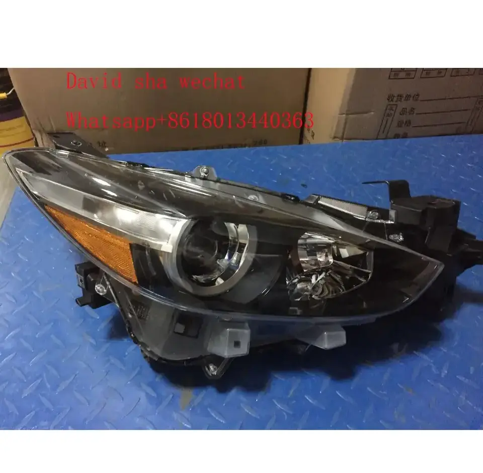 car body kits W/LOW USA ADAPTIVE with running light reflector high low beam For Mazda 3 2019 2020 2021