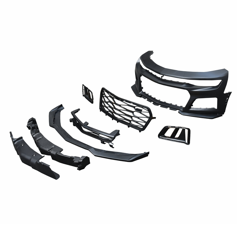 auto parts car front body kit grille lip front bumper complete kit for Chevy Chevrolet Camaro ss ZL1 2016 2017 2018