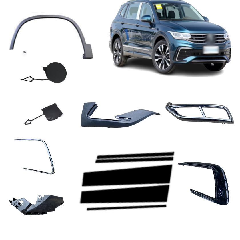 volkswagen VW tiguan R-line body kit 2022 front and rear Door Molding and Beltlines oem 5NN854940GRU