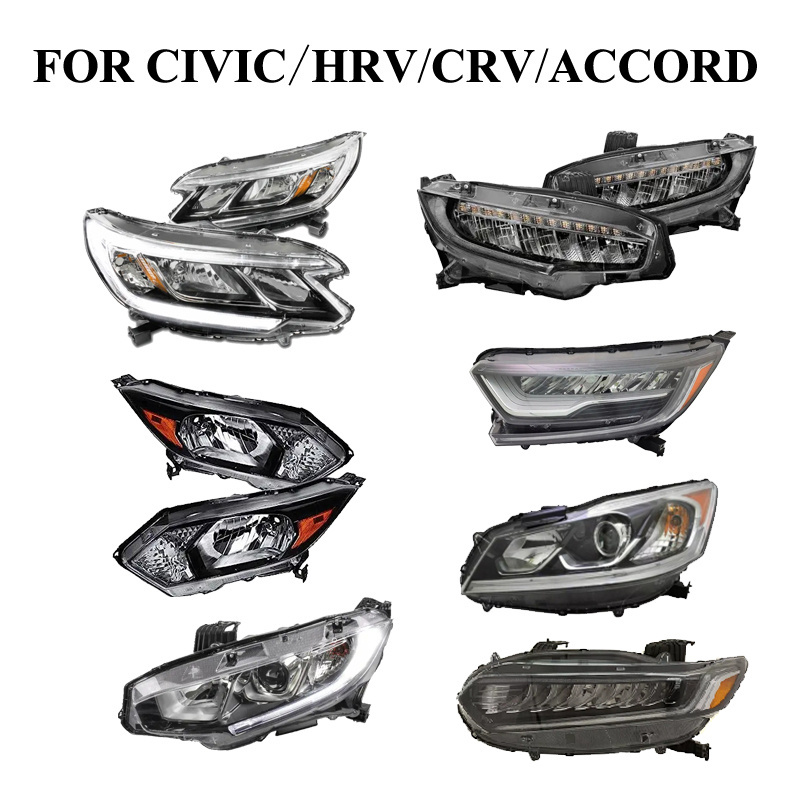 Auto Headlamp Head Light Lamp Car LED Headlight For Japanese car for honda civic accord hrv crv