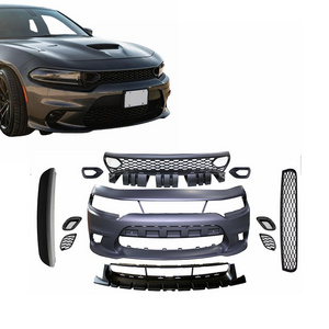 OEM replacement auto parts Hellcat SRT style car full front bumper complete body kit for Dodge Charger 2015-2023 2019