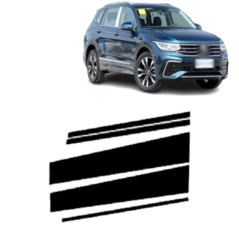 volkswagen VW tiguan R-line body kit 2022 front and rear Door Molding and Beltlines oem 5NN854940GRU