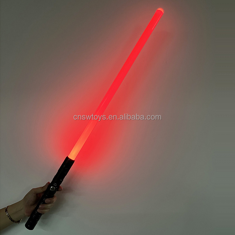 Hot RGB 14 Color Light Saber With Aluminium Handle Hitting Sound Toy Sword Light saber For Adults