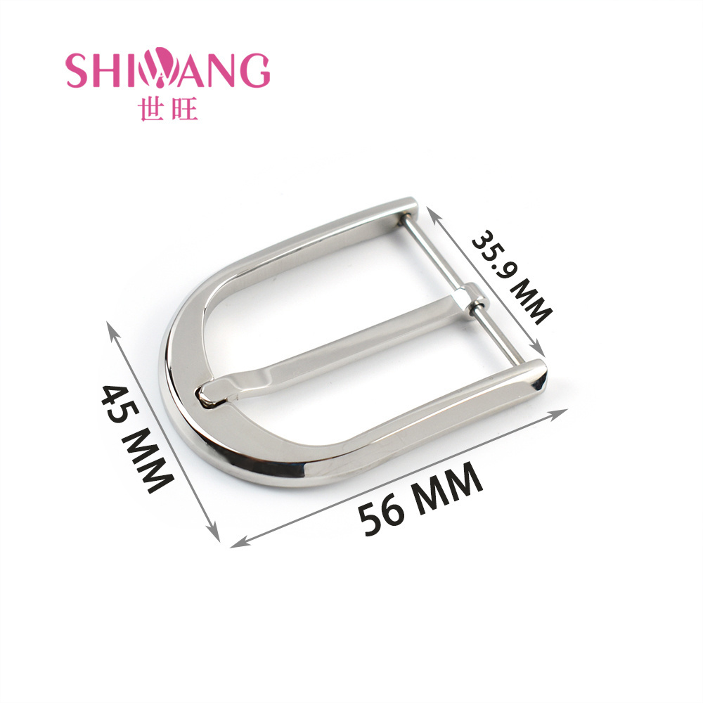 Stainless Steel 35mm Leather Belt Accessories Pin Belt Buckle for Man