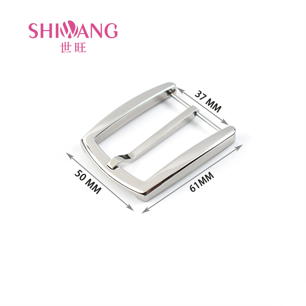 Stainless Steel 35mm Leather Belt Accessories Pin Belt Buckle for Man