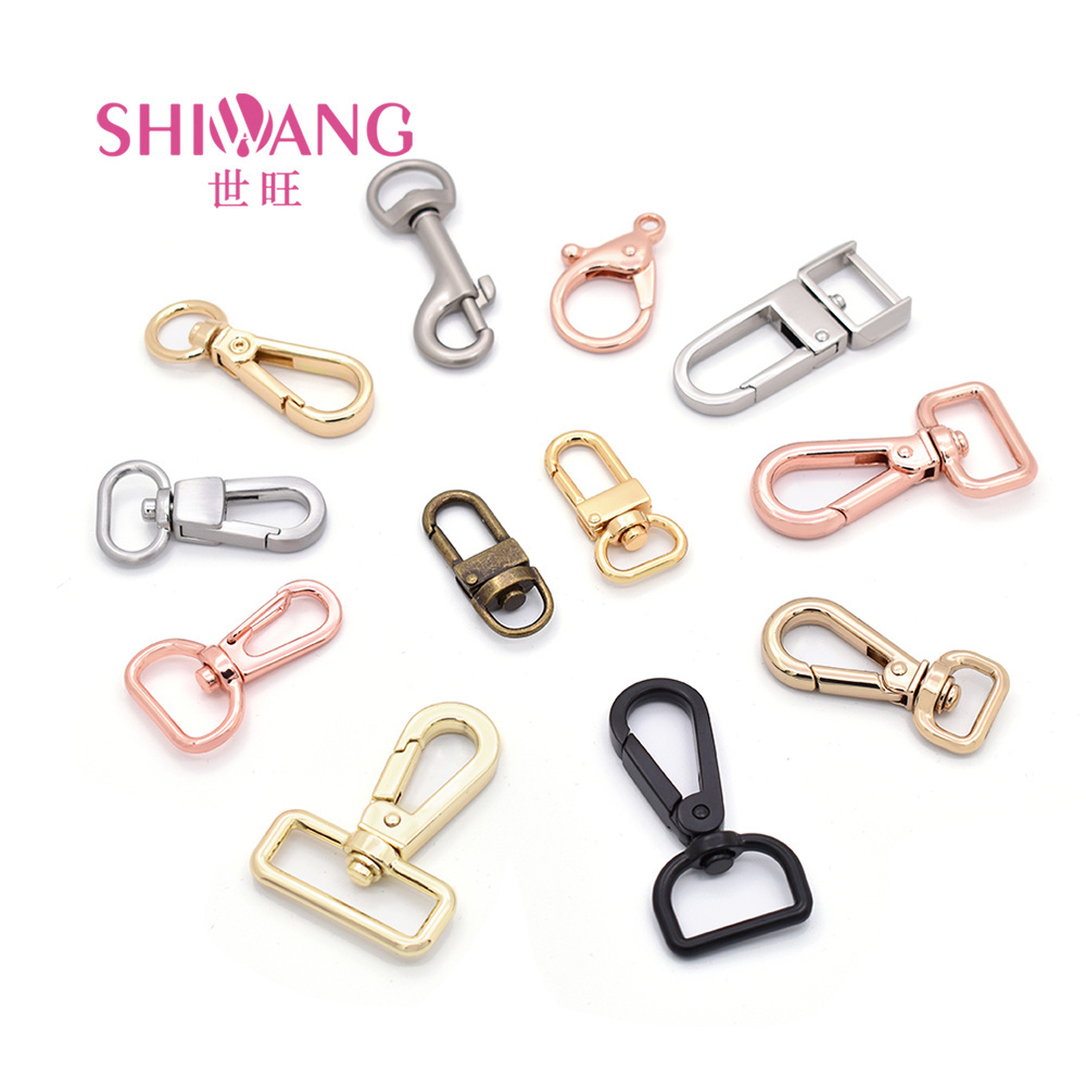 Wholesale Custom Big Size Metal Lobster Keychain Clasp Swivel Snap Hook for Bag