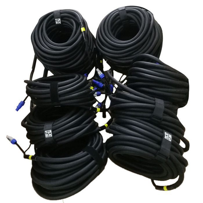 Power and Signal Cable powerCon XLR Power DMX Combi Combo Cable 3*1.5mm^2 1.5M Can be Customized