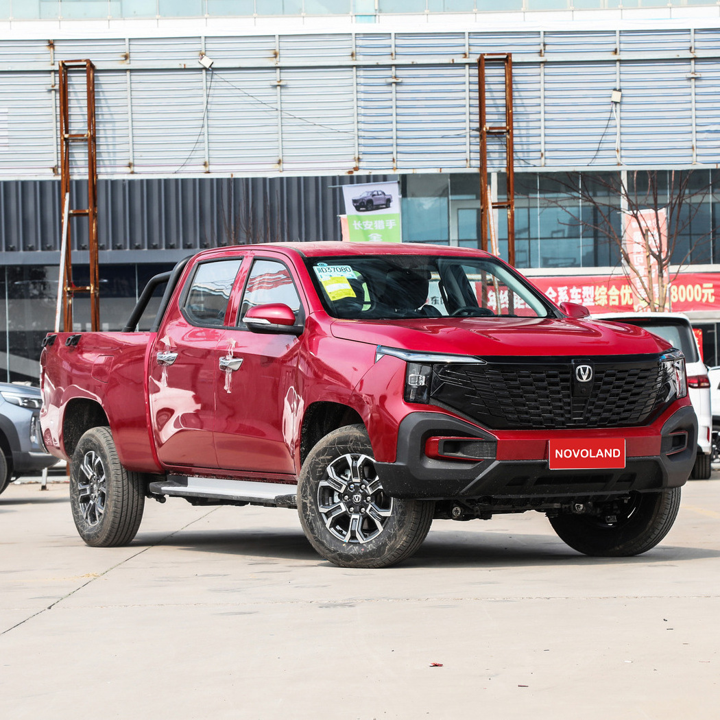 Changan hunter 2024 model warrior edition pickup truck single motor extra long box used hybrid cars in stock china supplier