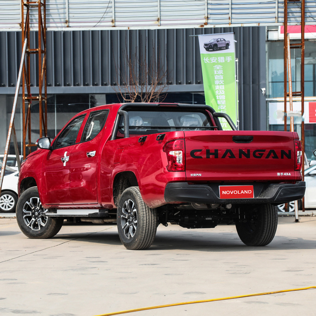 Changan hunter 2024 model warrior edition pickup truck single motor extra long box used hybrid cars in stock china supplier