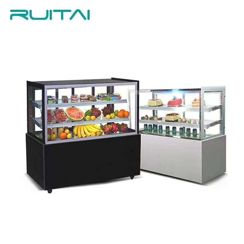 Commercial round refrigerator pastry cake display refrigerators display cheese